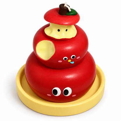 Nestqivo® Christmas Apple Scented Candle – Festive Decorative Holiday Candle