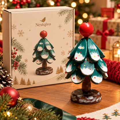Nestqivo® Christmas Tree Trivet – Festive Holiday Heat-Resistant Table Mat